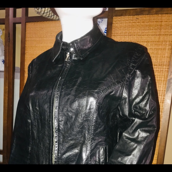 wilson distressed leather jacket